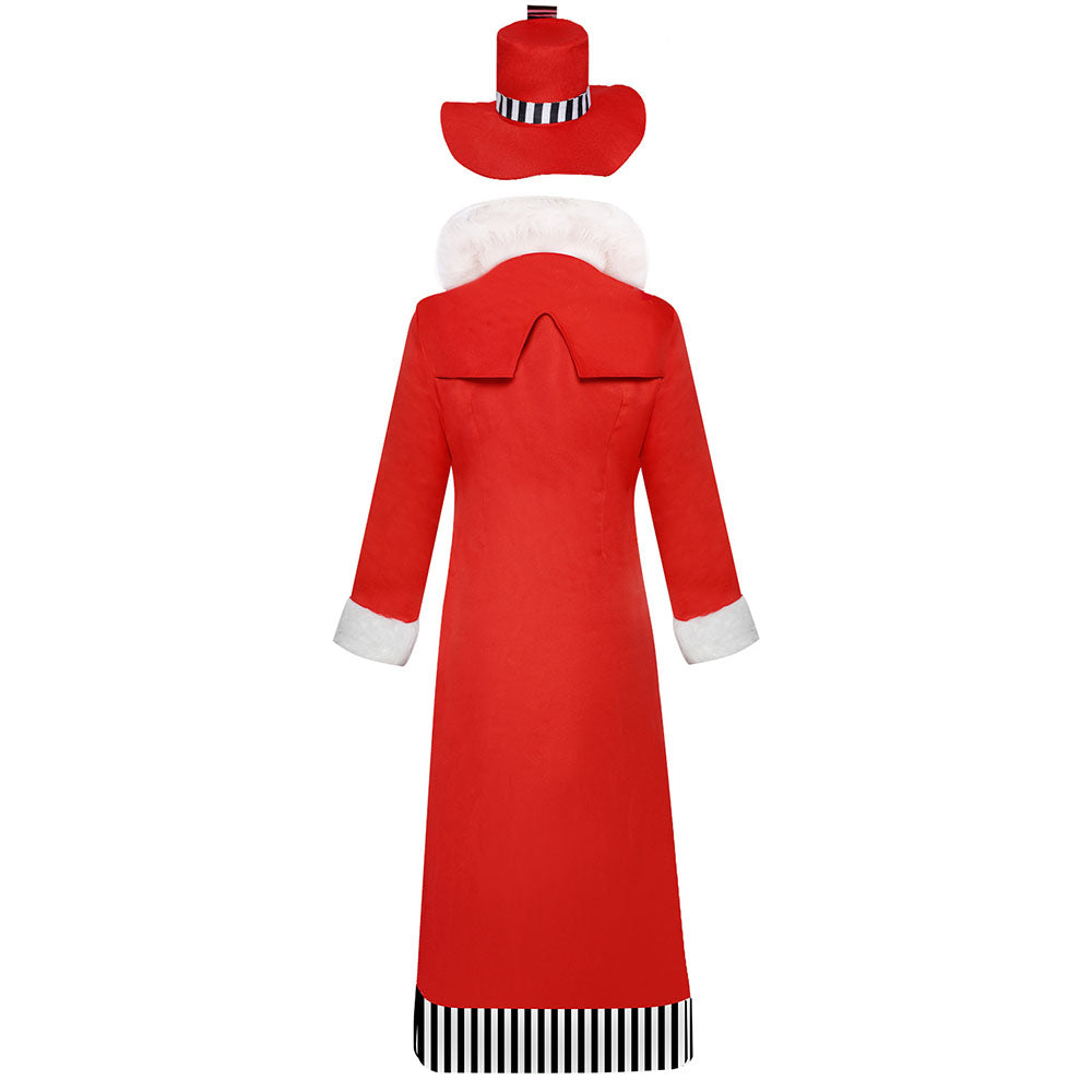 Hazbin Hotel Valentino Cosplay Costume Red full Outfit for Men Halloween