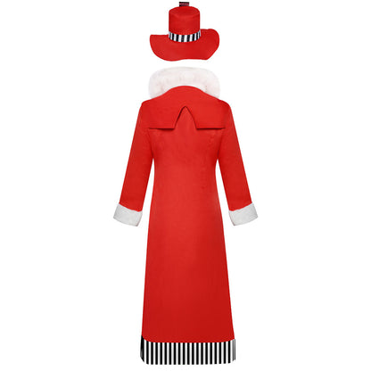 Hazbin Hotel Valentino Cosplay Costume Red full Outfit for Men Halloween