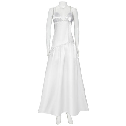 Joker 2 Joker Folie a Deux Costume Lady Gaga Harley Quinn Cosplay White Wedding long Dress