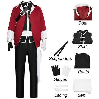 Anime Frieren: Beyond Journey's End Costume Stark Cosplay Full Outfits for Men