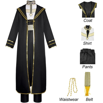 Anime Frieren: Beyond Journey's End Costume Heiter Cosplay Full Outfits for Men