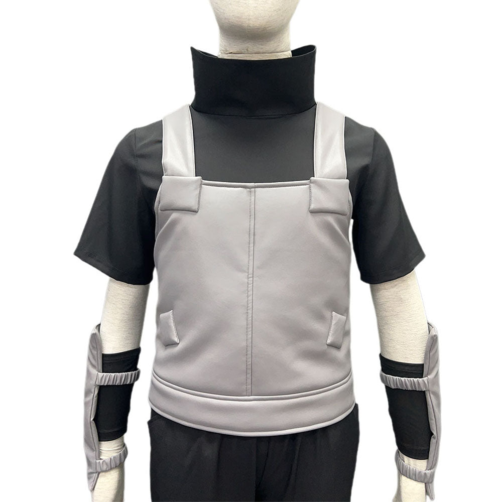 Anime Naruto Shippuden Anbu Uchiha Itachi Cosplay Costumes Men Kids Halloween