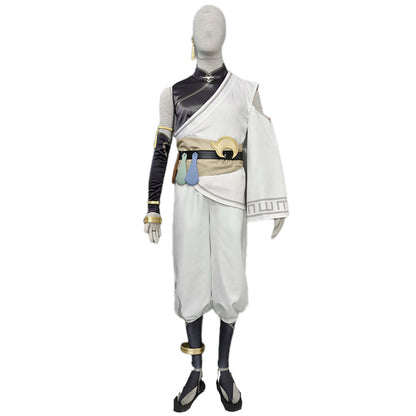 Anime Inspired Mobile Game Desert Ninja Sand Warrior Cosplay Costume Outfit for Men Kids Halloween