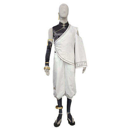 Anime Inspired Mobile Game Desert Ninja Sand Warrior Cosplay Costume Outfit for Men Kids Halloween