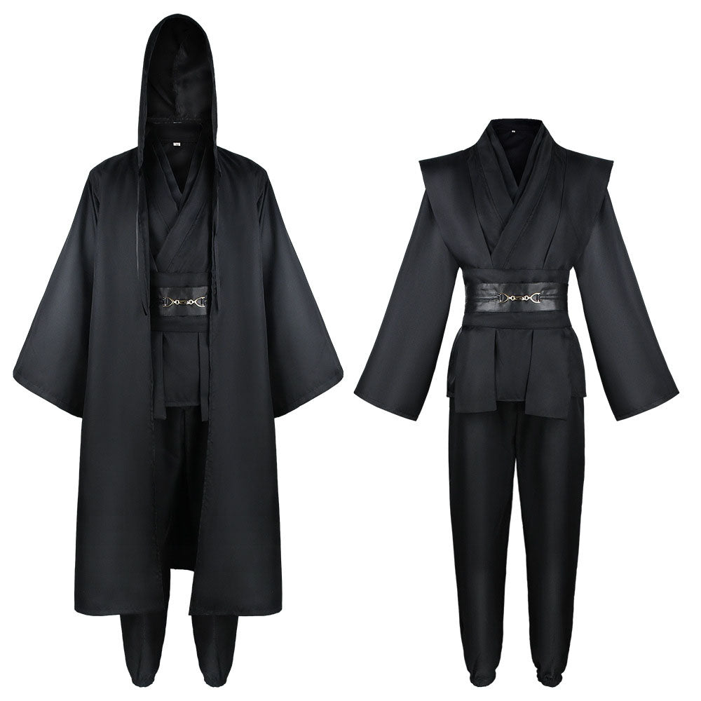 Star Wars Costumes Jedi Knight Anakin Skywalker Cosplay full Outfits for Men Halloween
