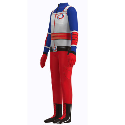 The Adventures of Kid Danger Costume IncrediBoy Kim Possible Cosplay Jumpsuit for Adults and Kids
