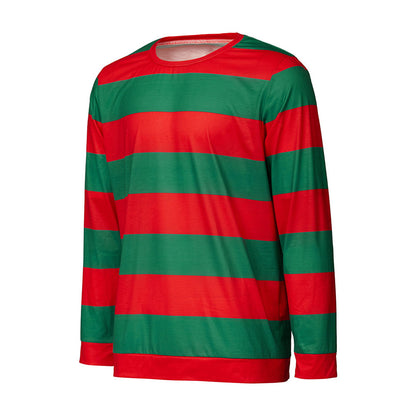 A Nightmare on Elm Street Costumes Freddy Krueger Cosplay Shirt for Men Halloween