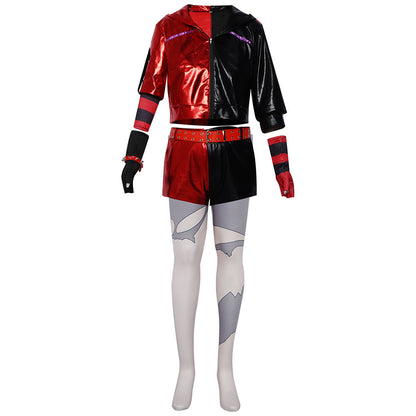 Suicide Squad ISEKAI Costume Harley Quinn Cosplay full Outfits for Women