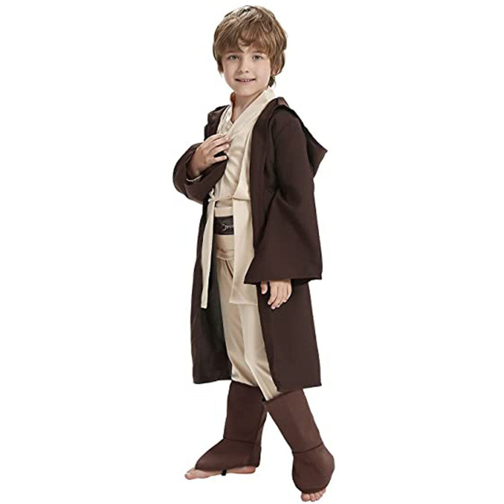 Star Wars Costumes Jedi Knight Anakin Skywalker Cosplay full Outfits for Kids Halloween