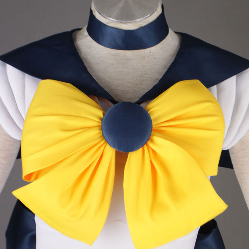 Anime Sailor Moon Costume Tenou Haruka Sailor Uranus Fighting Cosplay Outfit and Accessories Women and Kids Halloween