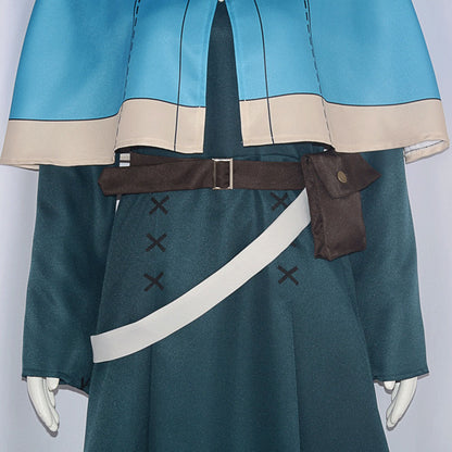 Anime Delicious in Dungeon Costumes Marcille Cosplay Full Outfits Women Halloween