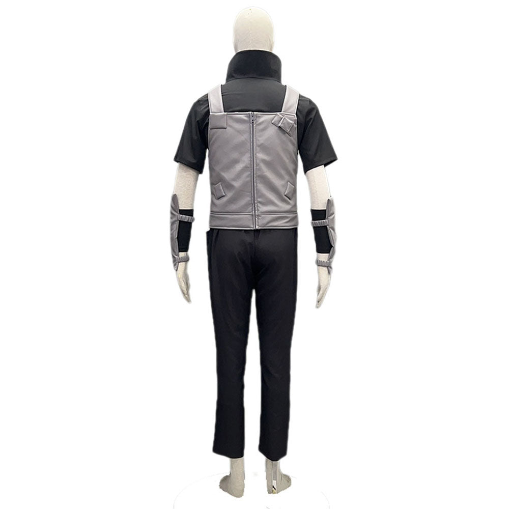 Anime Naruto Shippuden Anbu Uchiha Itachi Cosplay Costumes Men Kids Halloween