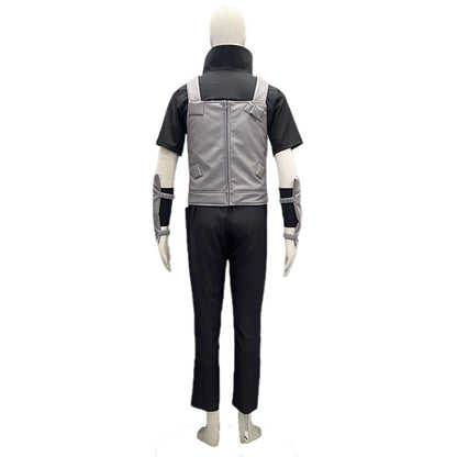Anime Shadow Ninja Black Ops Cosplay Costume for Men Kids Halloween
