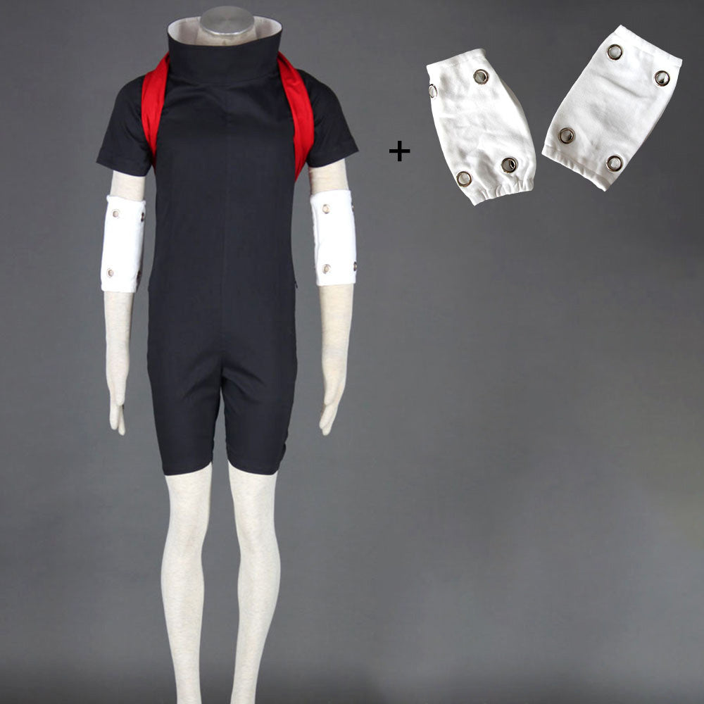 Anime Red-Eyed Avenger Ninja Exam Cosplay Costume Outfit for Men Kids Halloween