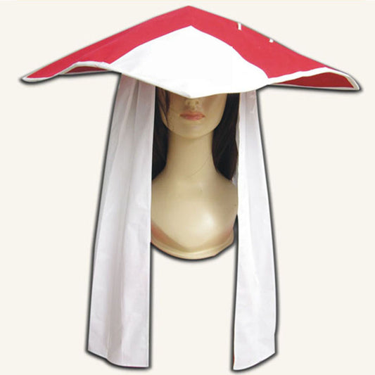 Anime Ninja Village Leader Cosplay Costume Hat for Adults Kids Halloween
