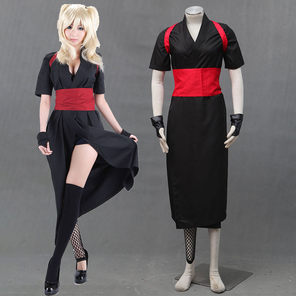 Anime Giant Fan Master Girl Sand Ninja Exam Cosplay Cosutme Outfit for Women Kids