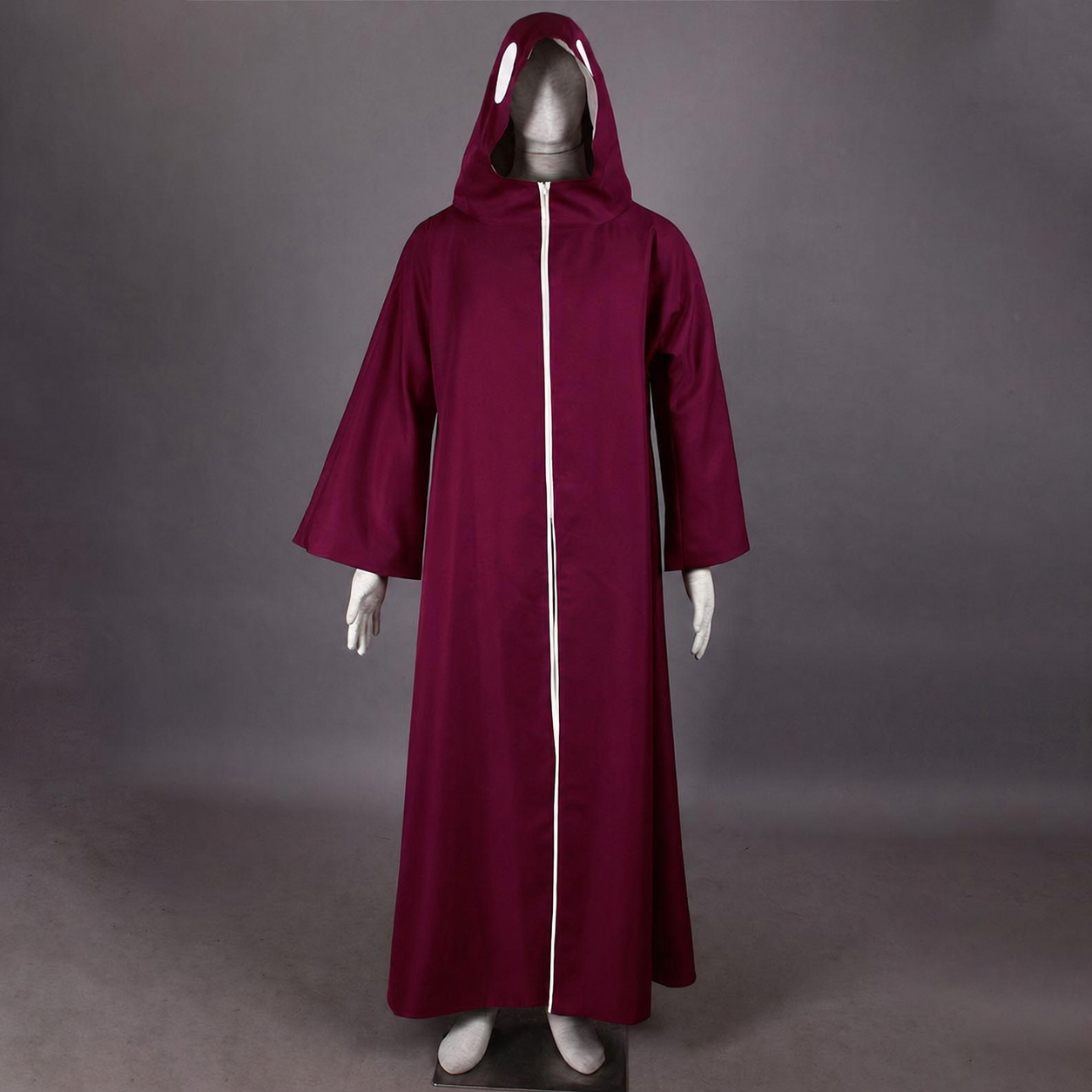 Anime Snake Sage Cosplay Wine-Red Cloak Costume for Men Kids Halloween