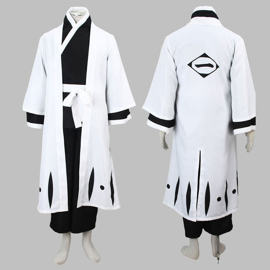 Anime Soul Warrior Old Fire Master Swordsman Cosplay Outfit for Men Kids