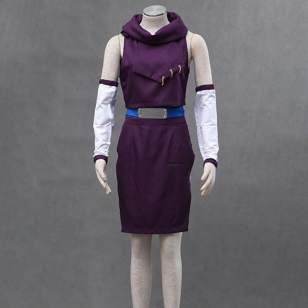 Anime Village Mind Controlling Ninja Girl Cosplay Costume Outfit for Women and Kids