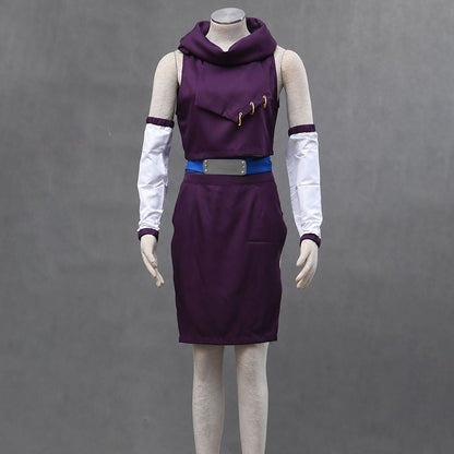 Anime Village Mind Controlling Ninja Girl Cosplay Costume Outfit for Women and Kids
