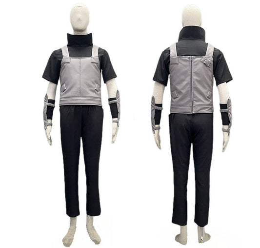 Anime Shadow Ninja Black Ops Cosplay Costume for Men Kids Halloween