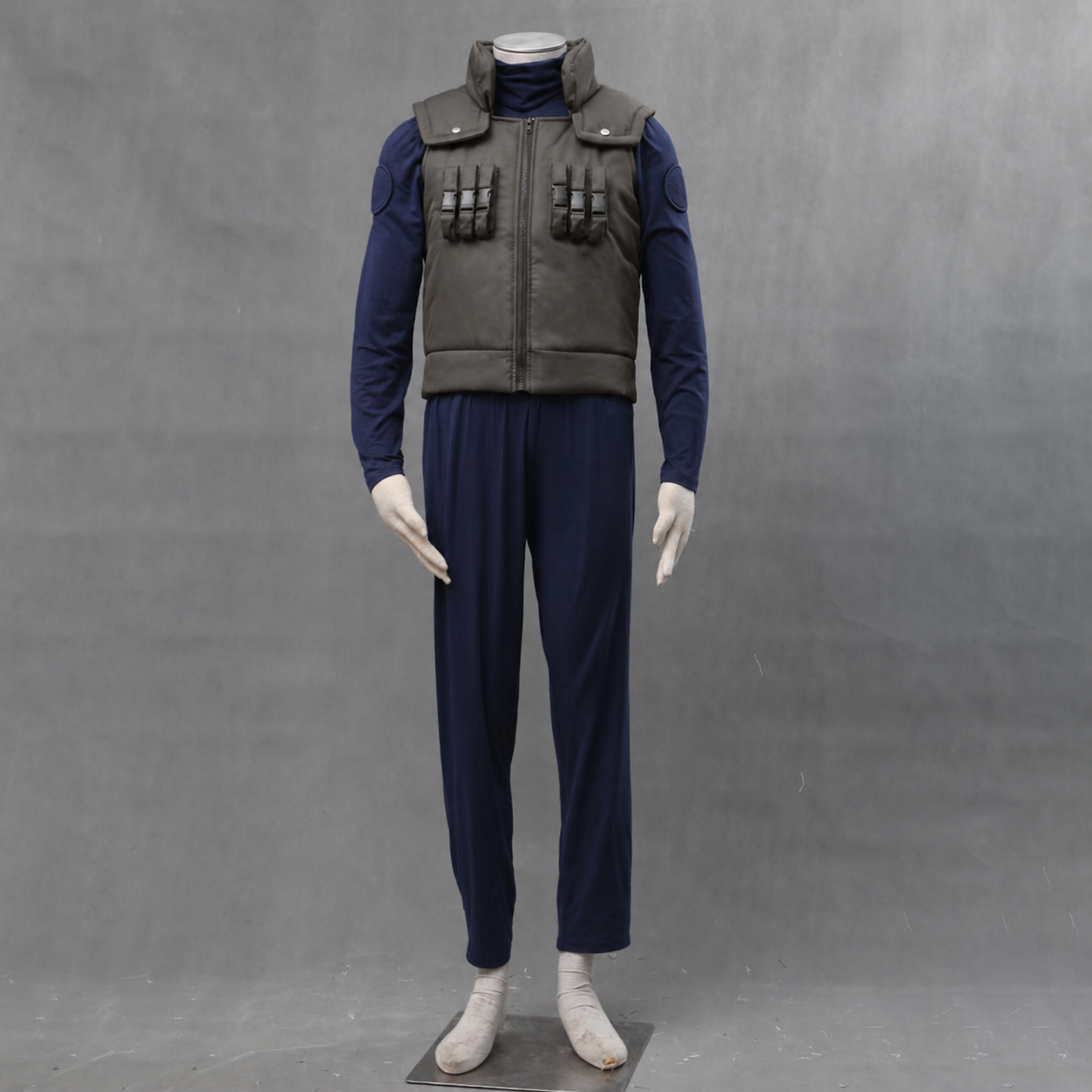 Anime Fourth Village Leader Cosplay Costume for Men Kids Halloween