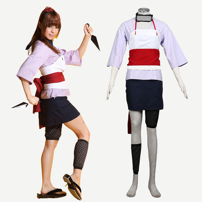 Anime Sand Village Giant Folding Fan Ninja Cosplay Costume for Women Kids