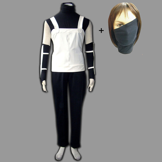 Anime Village Copy Ninja Black Ops Style Cosplay Costume with Mask Men Kids Halloween