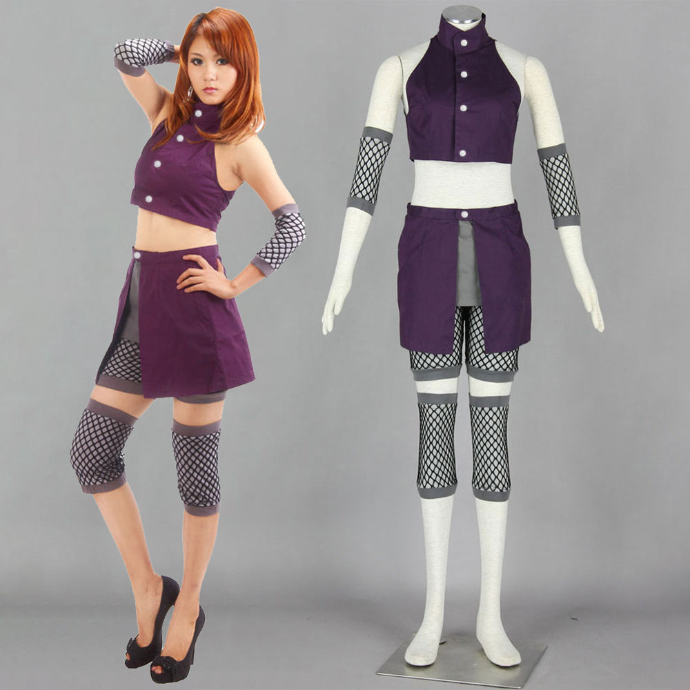 Anime Village Mind Control Kunoichi Cosplay Costume for Men Kids