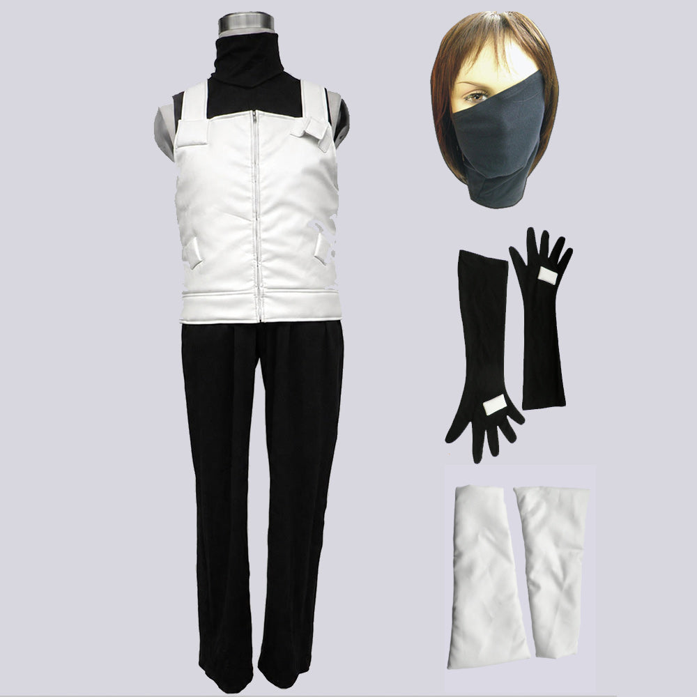 Anime Copy Ninja Secret Agent Style Cosplay Costume with Mask for Men Kids Halloween