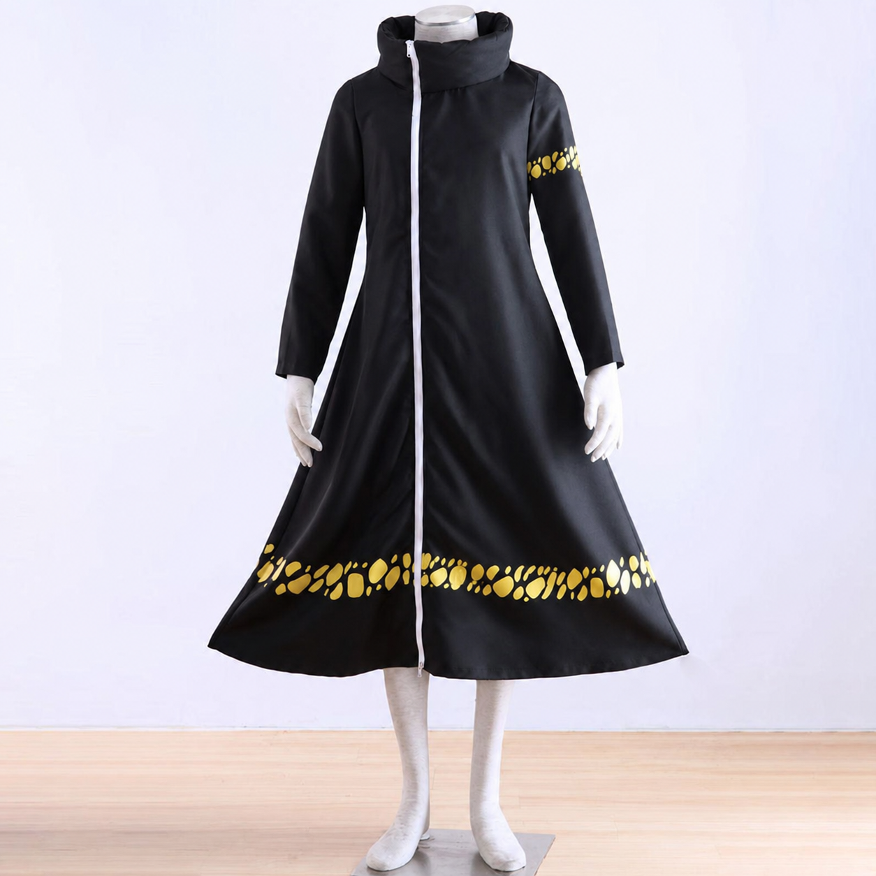 Pirate Adventure Doctor Coat Costume Robe Cloak with Hat for Men and Kids