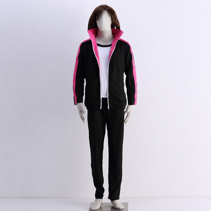 Anime Young Ninja Hero Cosplay Tracksuit Set with Accessories for Men Kids Halloween
