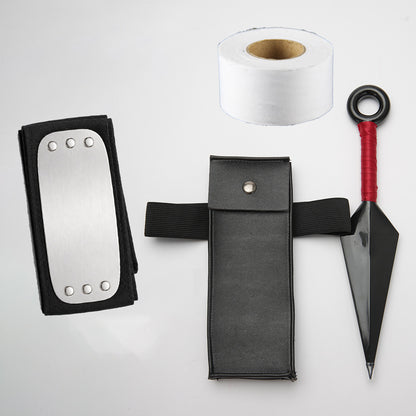 Anime Leaf Village Ninja Leg Bag Kunai Cosplay Accessories