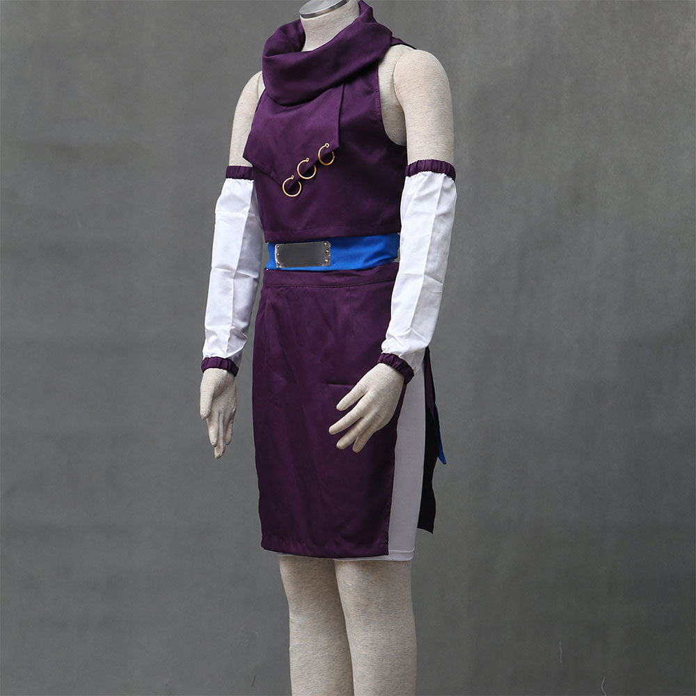 Anime Village Mind Controlling Ninja Girl Cosplay Costume Outfit for Women and Kids