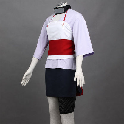 Anime Sand Village Giant Folding Fan Ninja Cosplay Costume for Women Kids