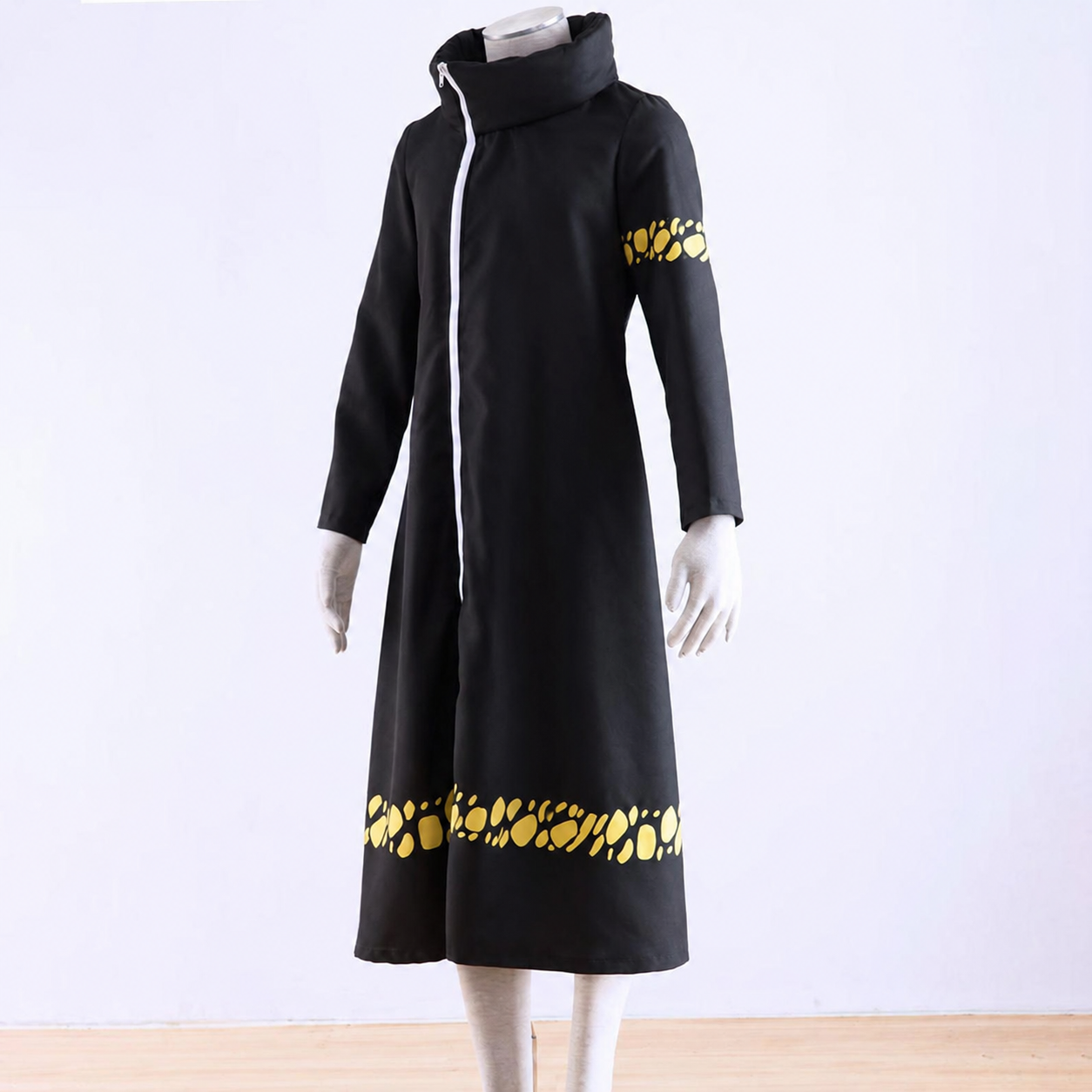 Pirate Adventure Doctor Coat Costume Robe Cloak with Hat for Men and Kids