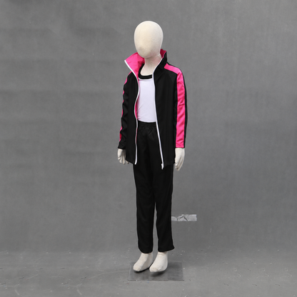 Anime Young Ninja Hero Cosplay Tracksuit Set with Accessories for Men Kids Halloween