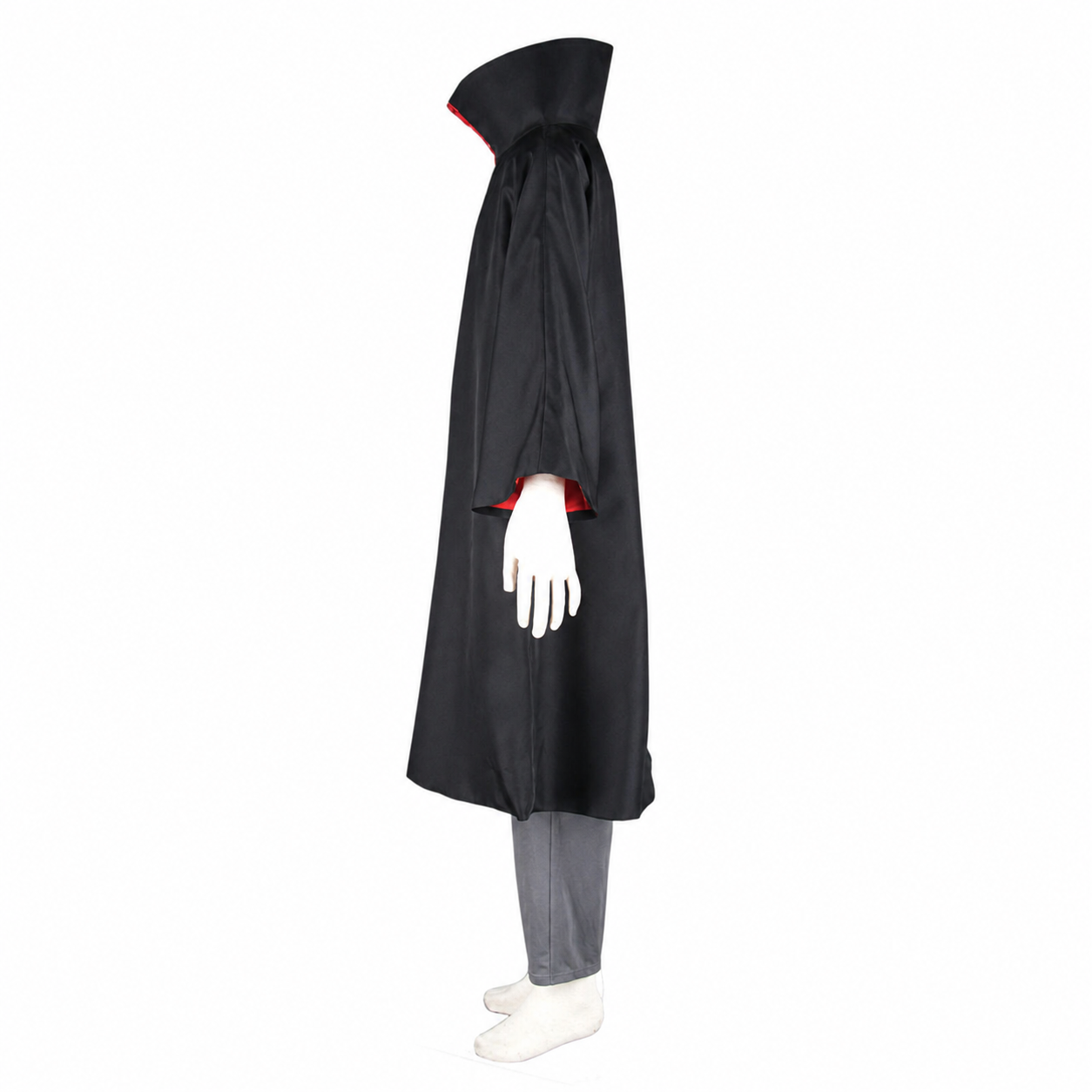 Red Clouds Option-Anime Five Hearts Warrior Ninja Cosplay Cosume Cloak with Full Mask for Adults Kids