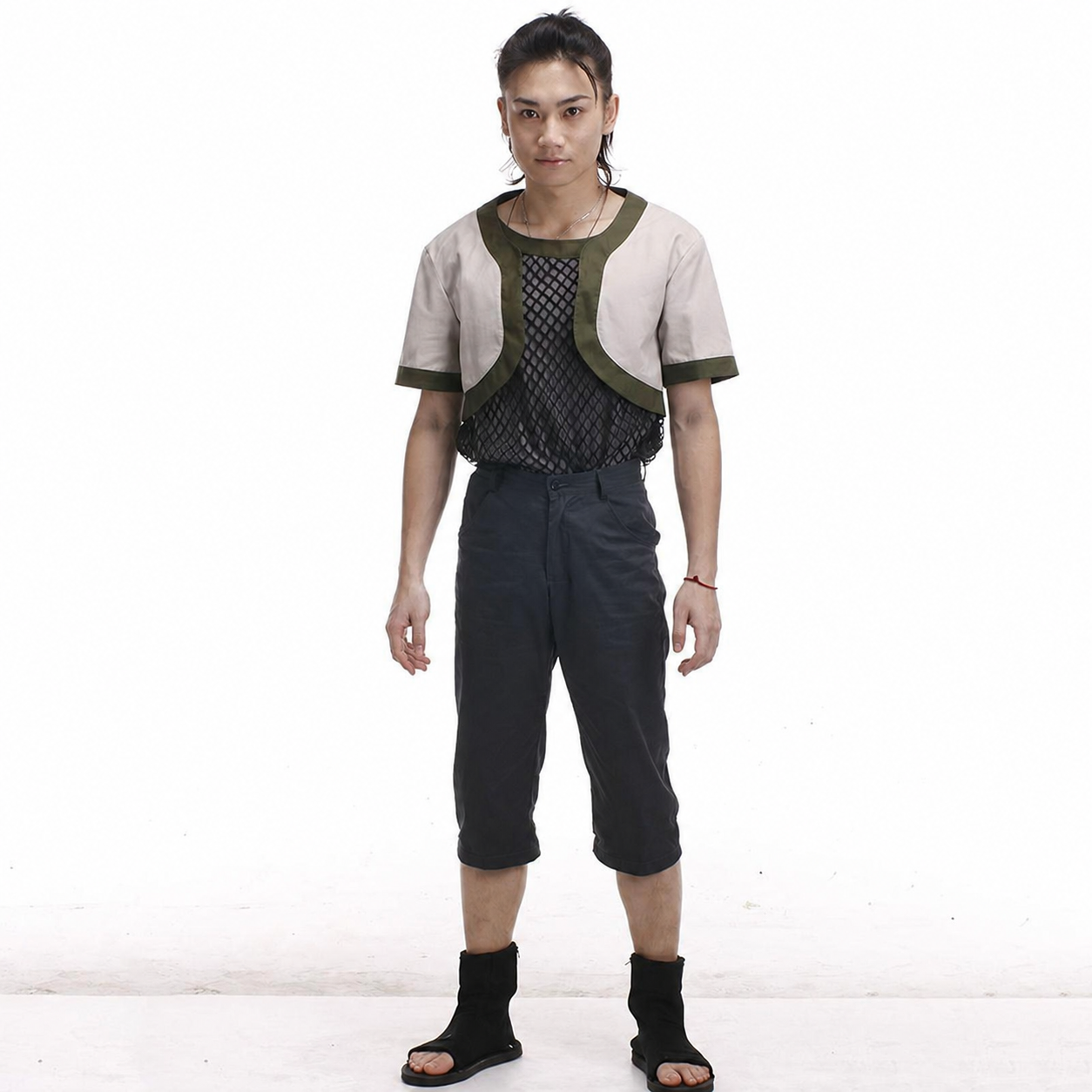 Anime Village Shadow Control Genius Ninja Cosplay Costume for Men Kids