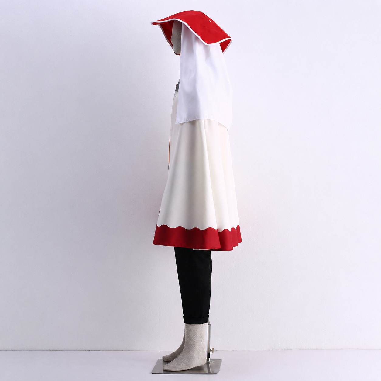 Anime Seventh Village Ninja Leader Cosplay Costume with Hat For Men Kids Halloween