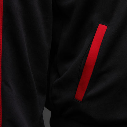 Anime Next Gen Boy Hero Cosplay Costume Black Red Jacket Outfit for Men Kids