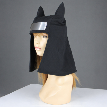 Anime Sand Puppet Master Ninja Cosplay Costume Black Hooded Jumpsuit full Outfit Men Kids