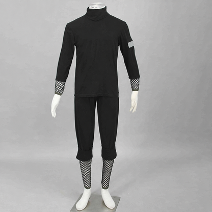 Anime Tactical Shadow Jutsu Ninja Cosplay Costume for Men Kids Halloween