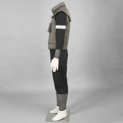Anime Tactical Shadow Jutsu Ninja Cosplay Costume for Men Kids Halloween