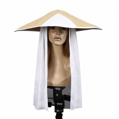 Anime Ninja Village Leader Cosplay Costume Hat for Adults Kids Halloween